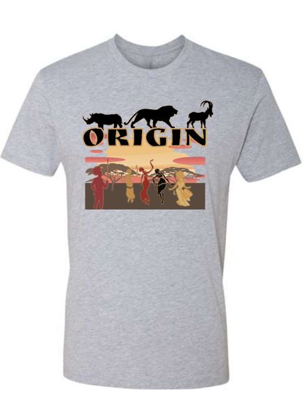 Unisex-t-shirt-Origin