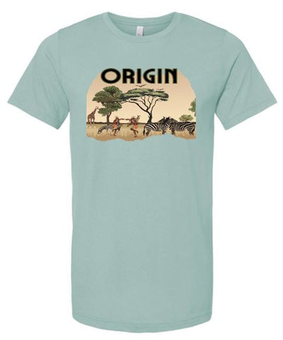 Unisex-t-shirt-Origin