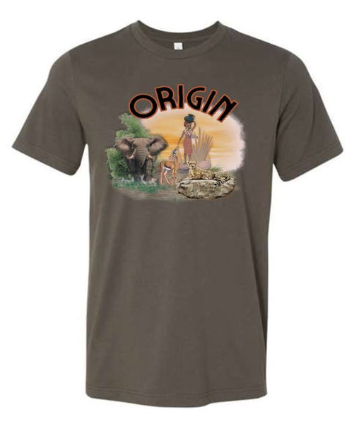 Unisex-t-shirt-Origin