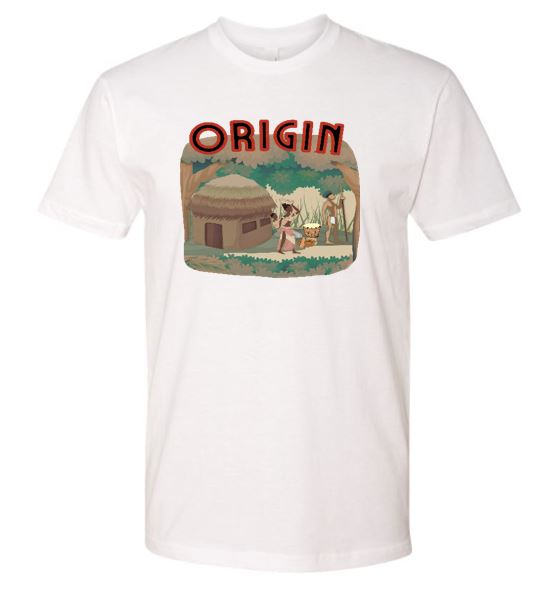 Unisex-t-shirt-Origin