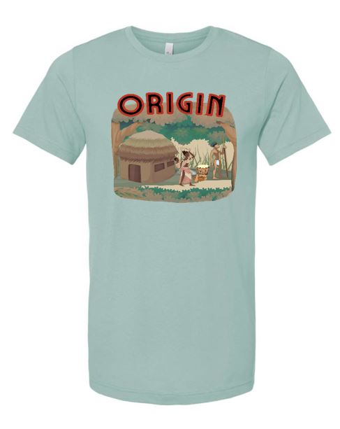 Unisex-t-shirt-Origin