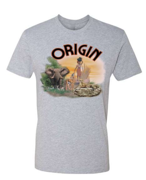 Unisex-t-shirt-Origin