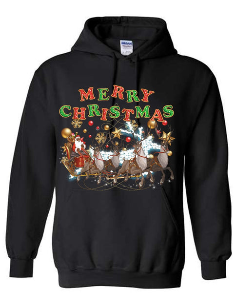 Ugly Christmas Sweater - Black