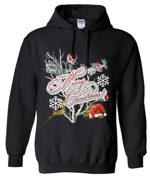 Ugly Christmas Sweater- Hoodie.