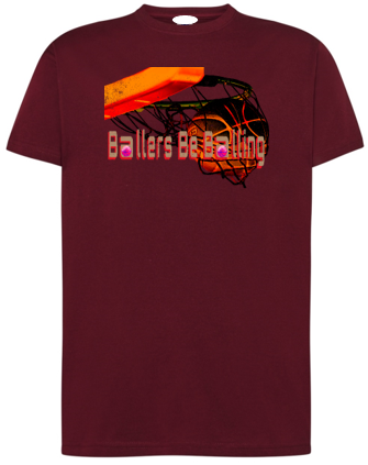 Unisex-t-shirt-Be Balling