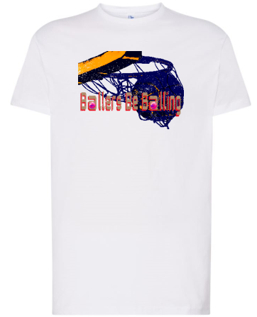 Unisex-t-shirt-Be Balling