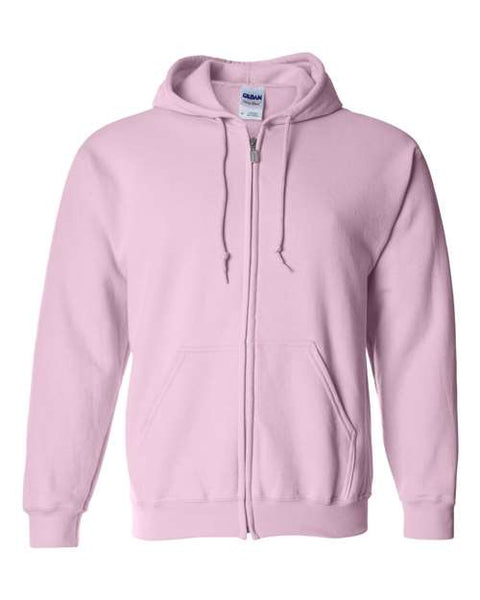 Plain Zip Up Hoodie