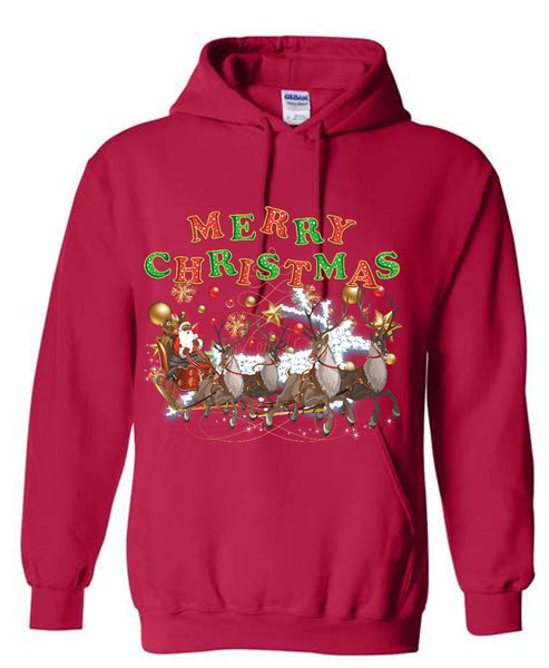 Ugly Christmas Sweater- Hoodie.