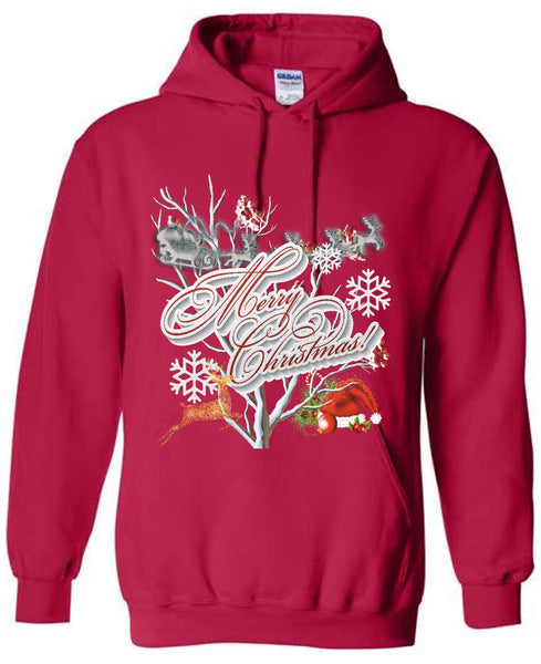 Ugly Christmas Sweater- Hoodie.