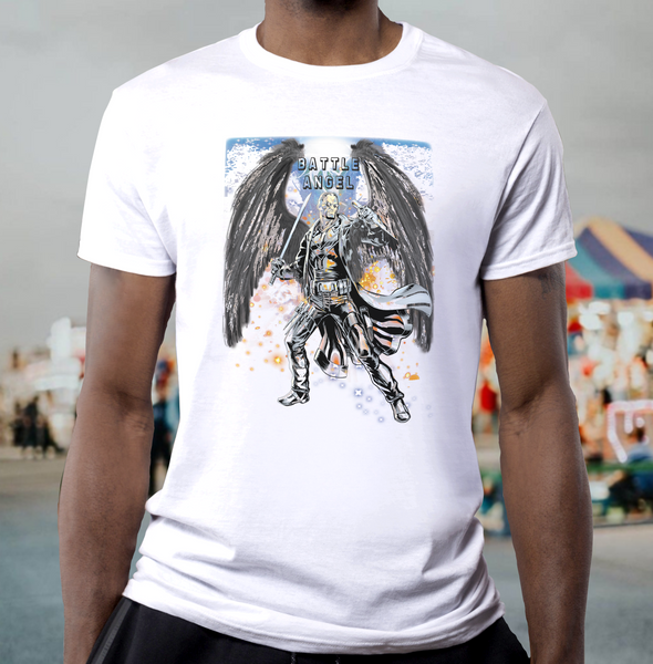 Unisex-t-shirt-Battle Angel