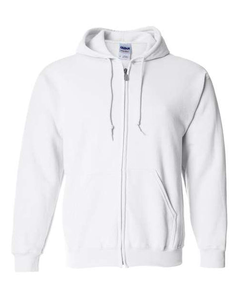 Plain Zip Up Hoodie