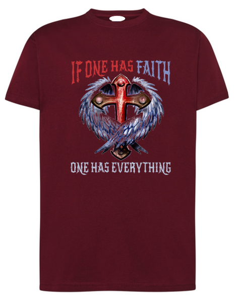 Unisex-t-shirt-Faith