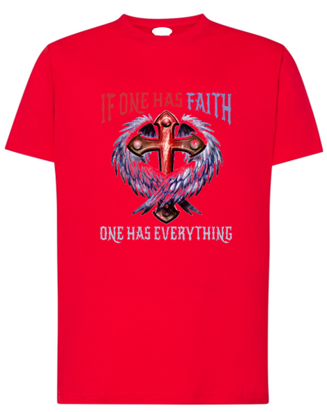 Unisex-t-shirt-Faith